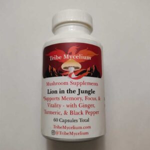 TRIBE MYCELIUM Lion In the Jungle Capsules - 60 Count