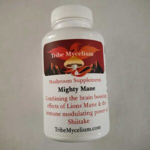 TRIBE MYCELIUM Mighty Mane Capsules - 60 Count