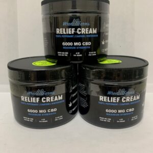 WREN FARMS CBD Relief Cream 6000mg