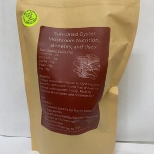 TRIBE MYCELIUM Sun-dried Oyster Powder 2 oz Bag